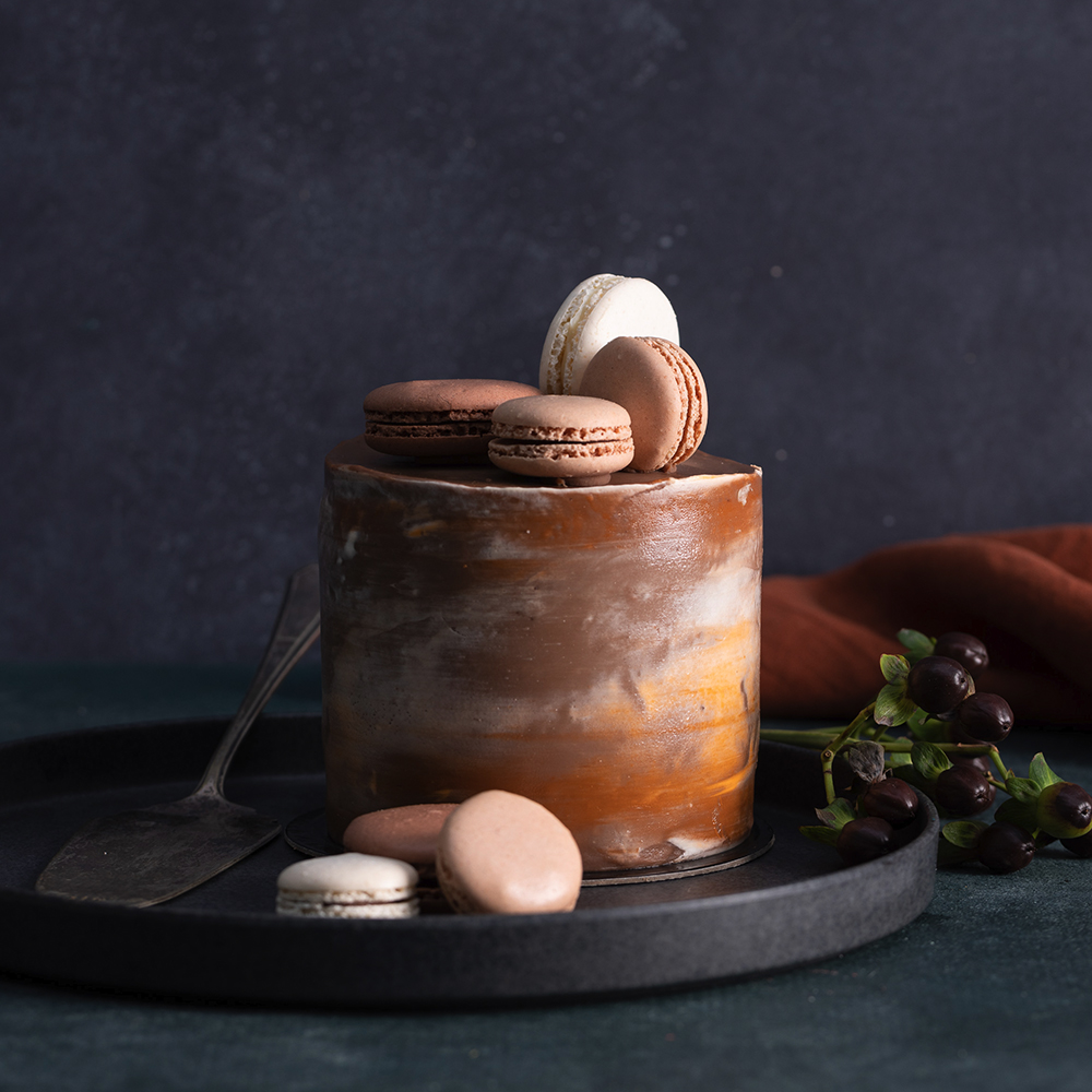 Marble Chocolate Cake